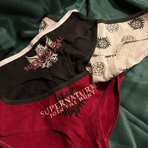 Supernatural Themed Underwear Set